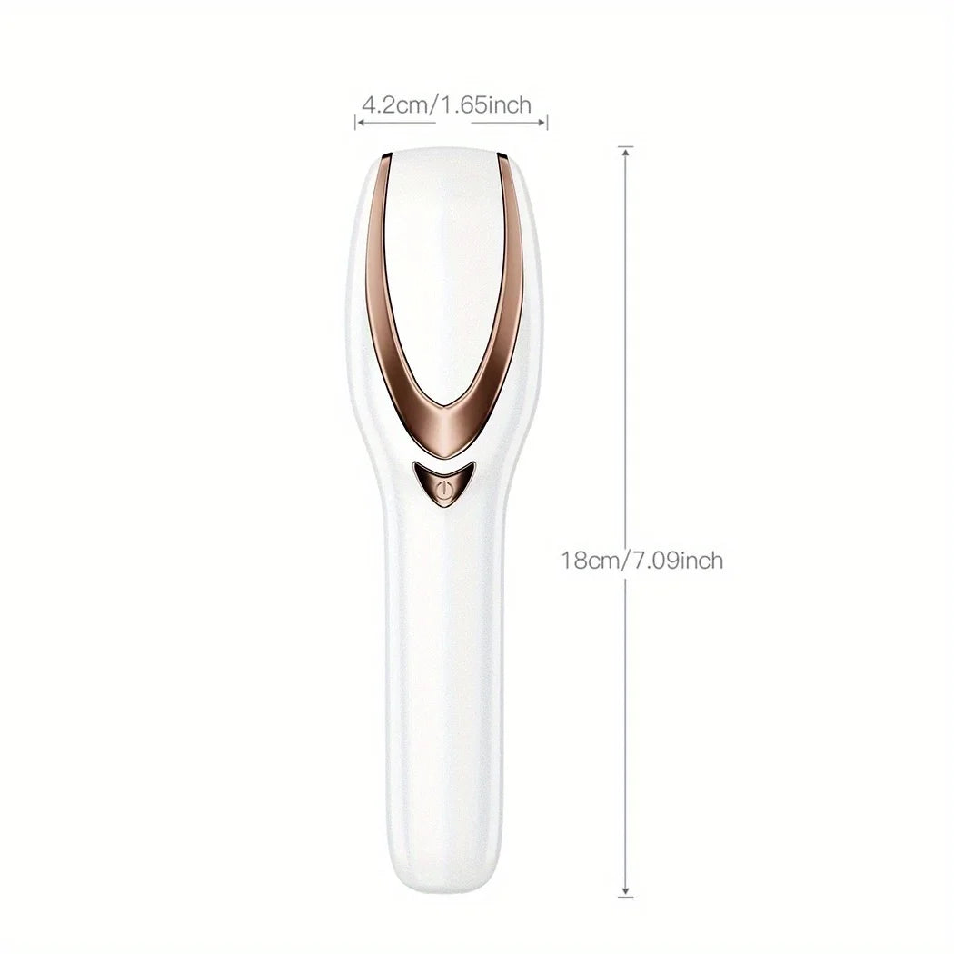 Electric Scalp Massager Brush - Soft Rubber Massage Comb with Electric Head Scraper Function for Relaxation and Hair Care