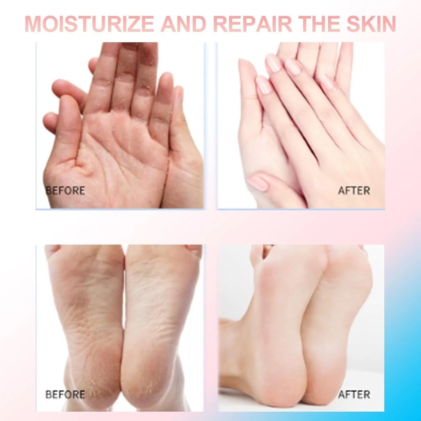 Cracked Heel Repair Stick Moisturizing Foot Care Treatment Hydrating Anti Crack Balm for Dry Feet Heels Skin