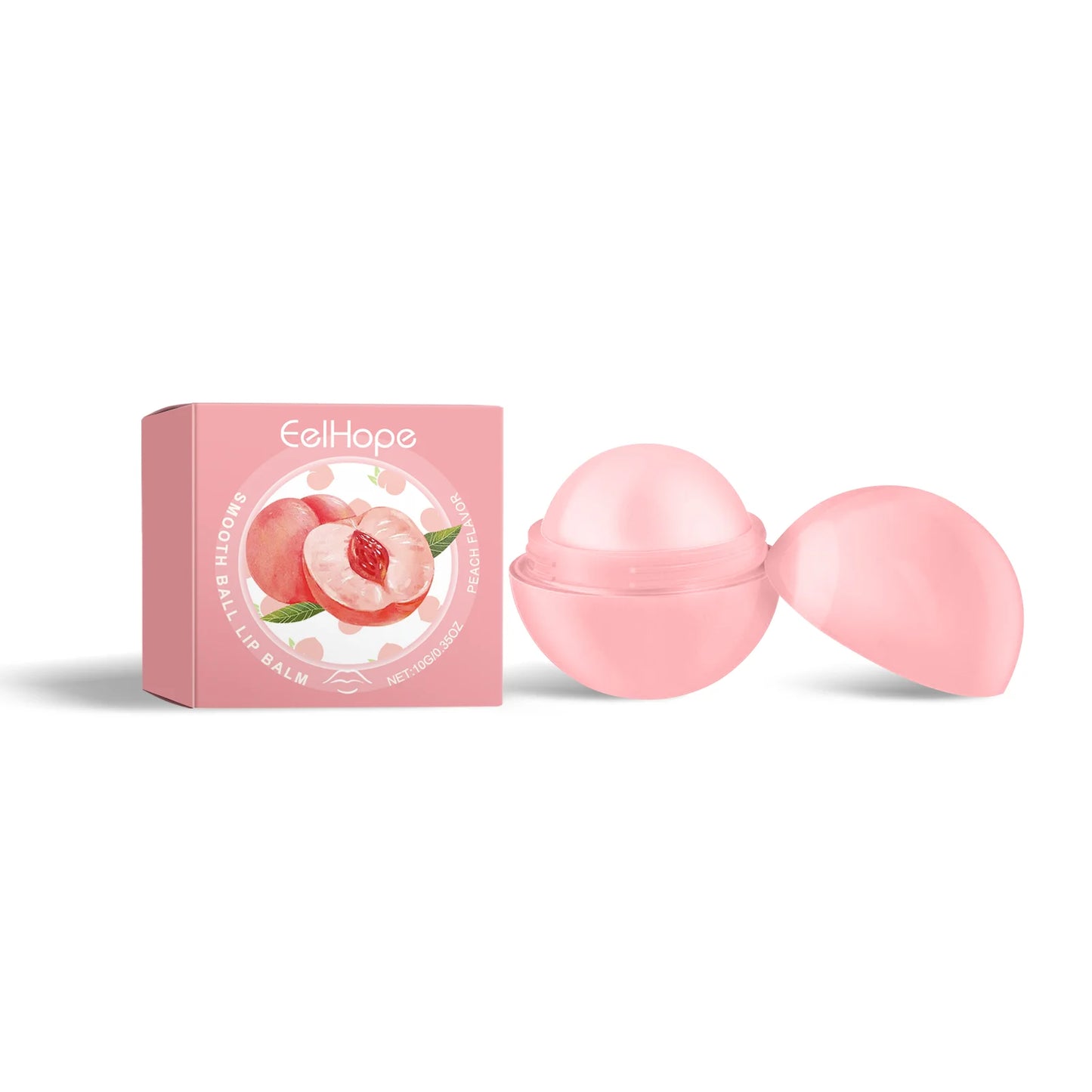 Eelhope 10g Fruit Moisturizing Lip Balm Hydrating Overnight Lasting Lip Plumper Reduce Lip Lines Repair Cracking Lips Care Balm