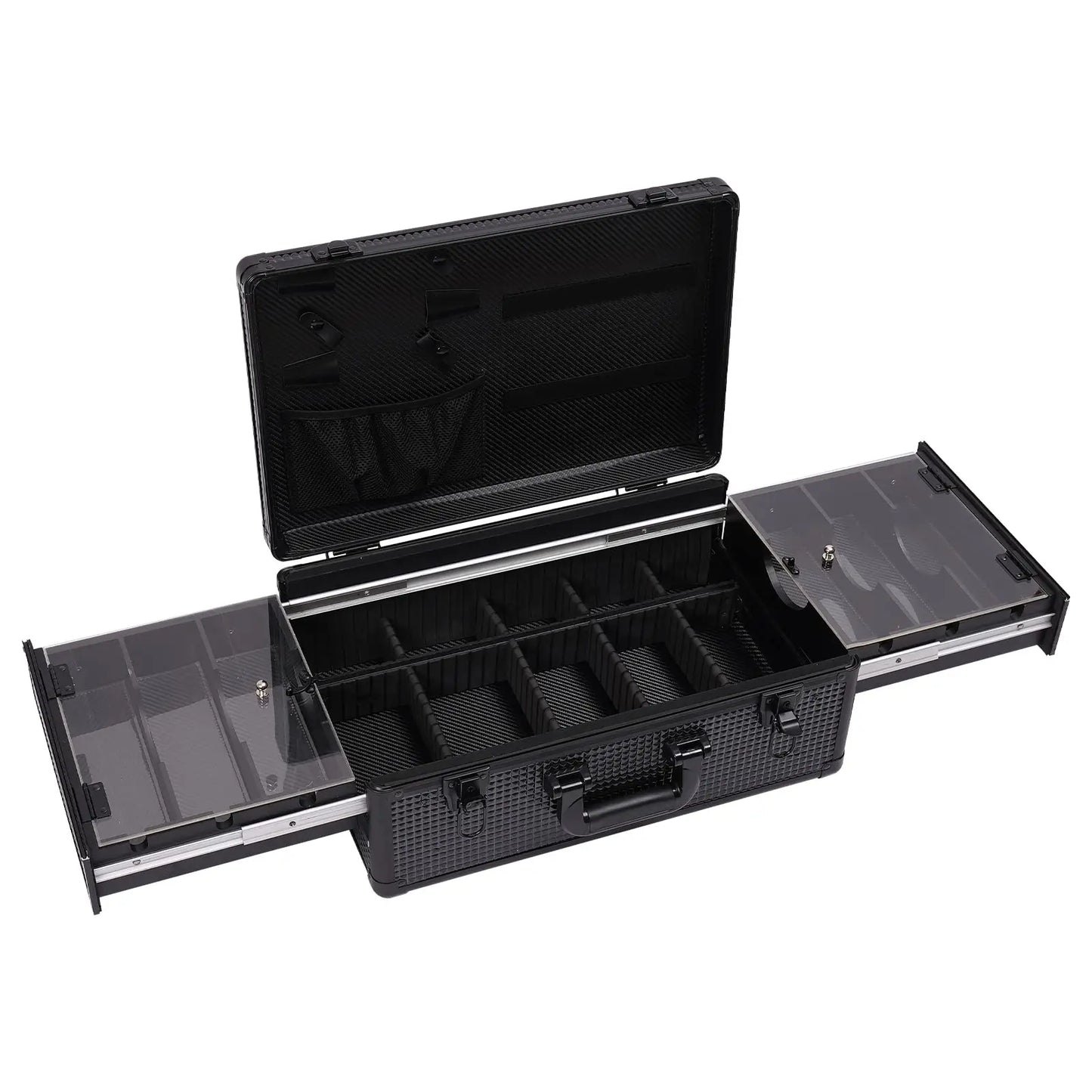 Professional Cosmetic Bag, Portable Barber/Make-Up Tool Organizer Case, Clipper Suitcase for Travel Cosmetologist/Barber, Fashio