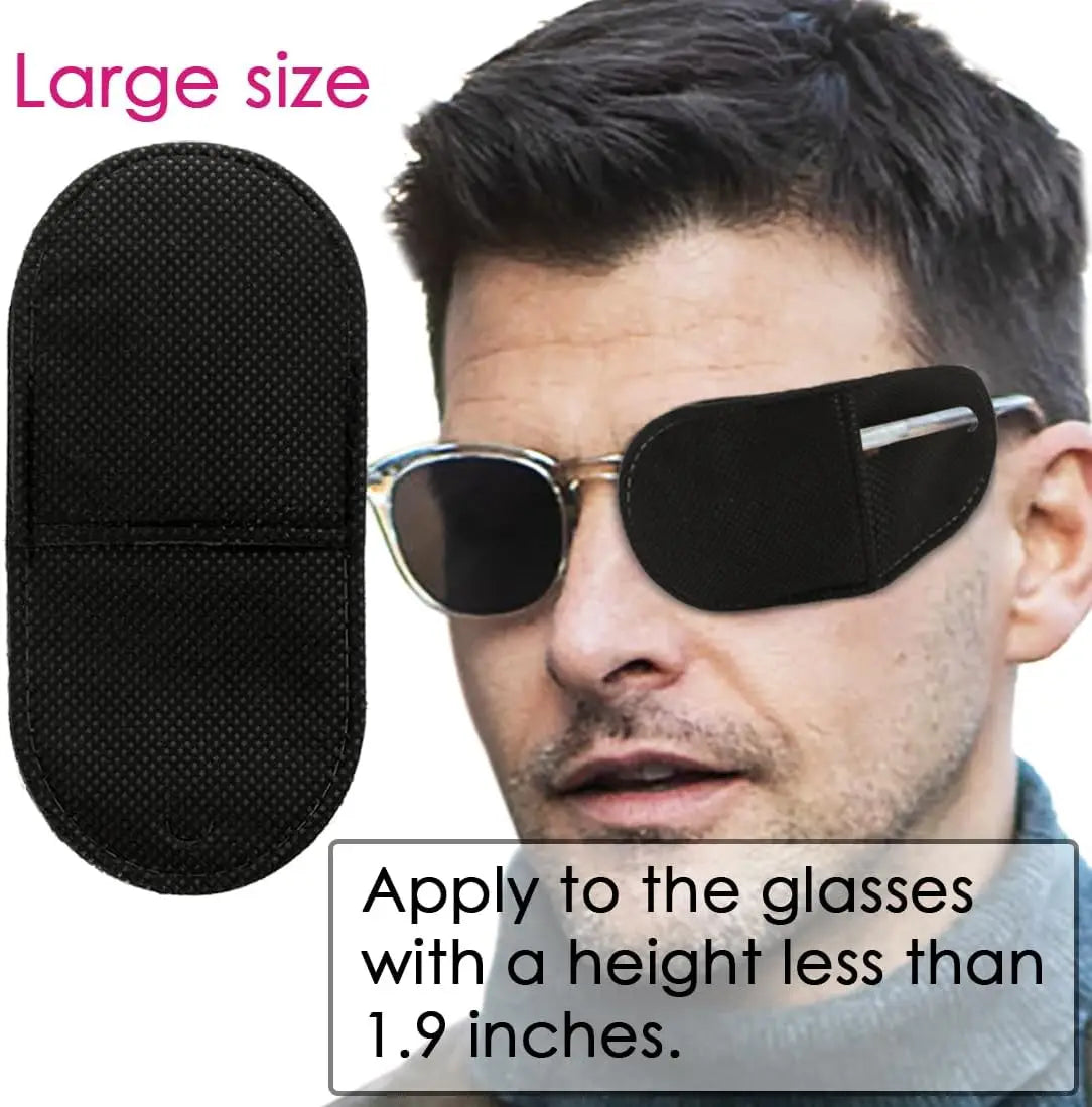 Adhesive Eye Patches for Amblyopia Treatment, Suitable for Adults and Kids, Left or Right Eyes