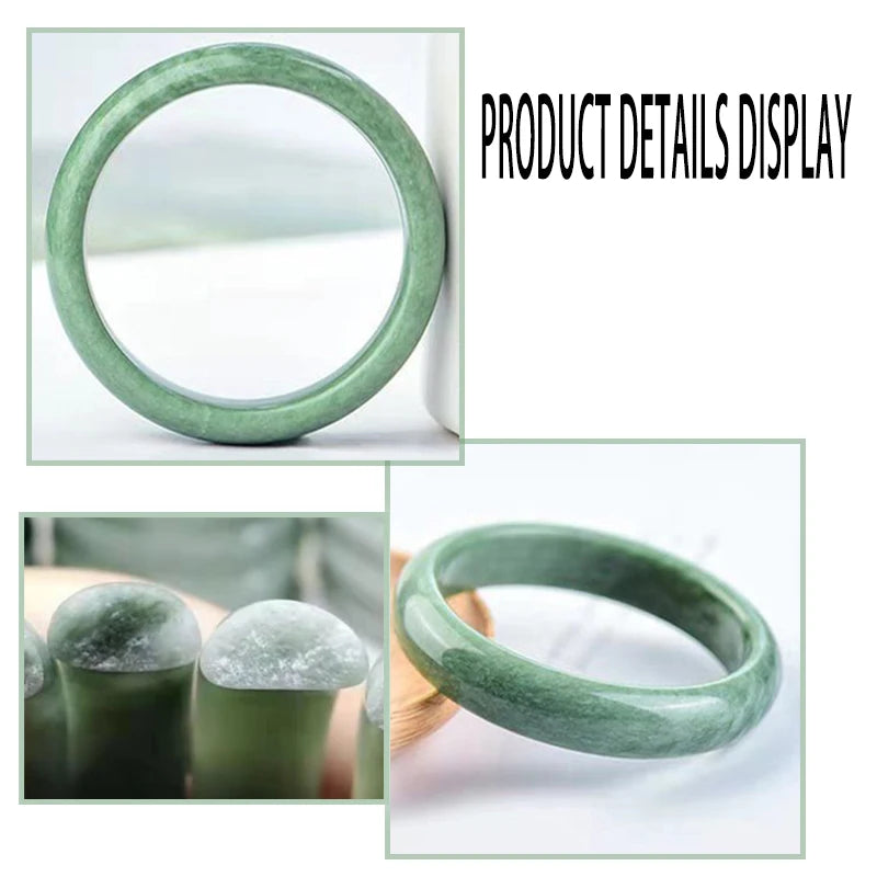 Real Jade Natural Ice Green Jade Bracelet Original Certified Luxury Bracelet For Women Wholesale Gifts Girlfriends
