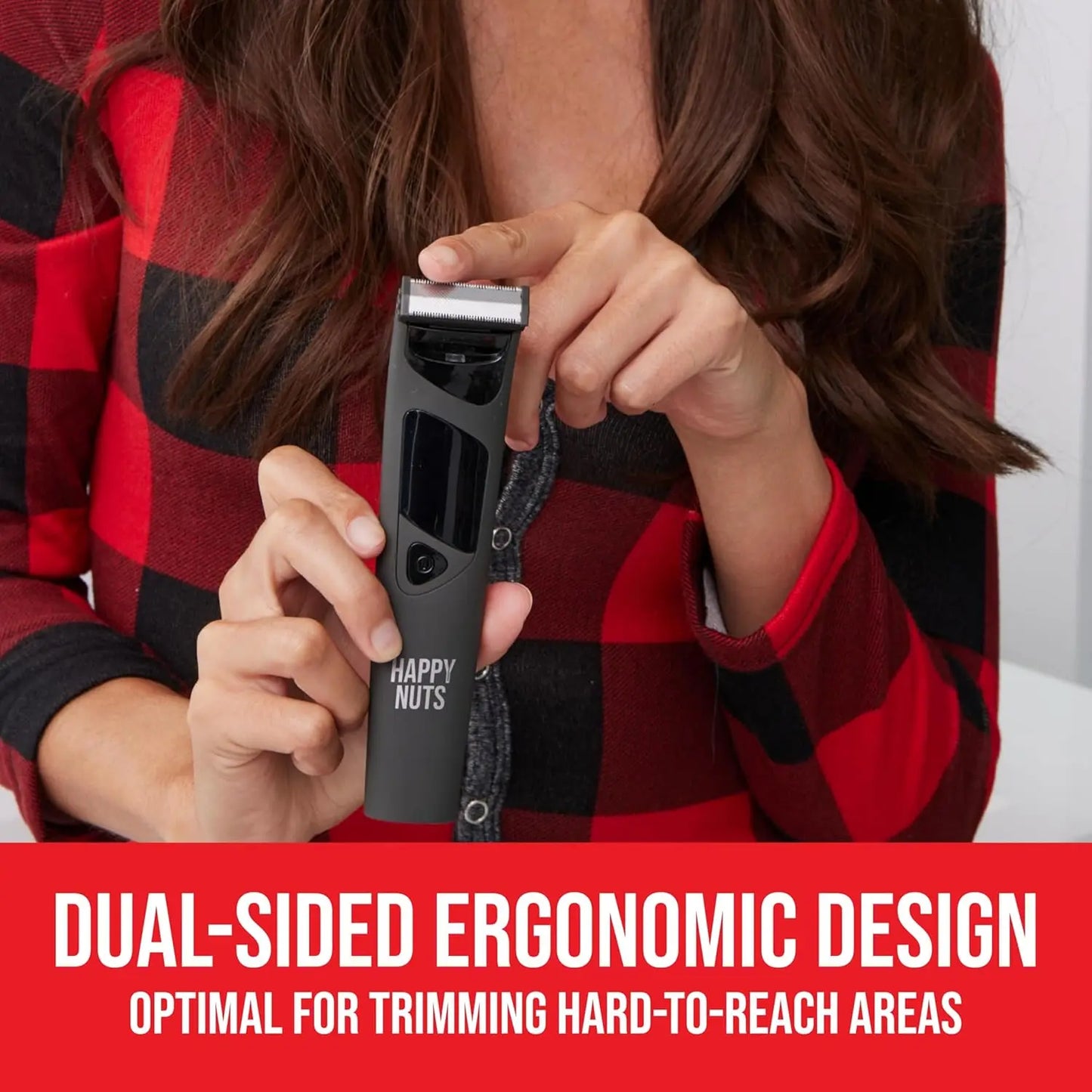Electric Groin & Body Hair Trimmer for Men - Waterproof Shaver Kit for Hard to Reach Areas