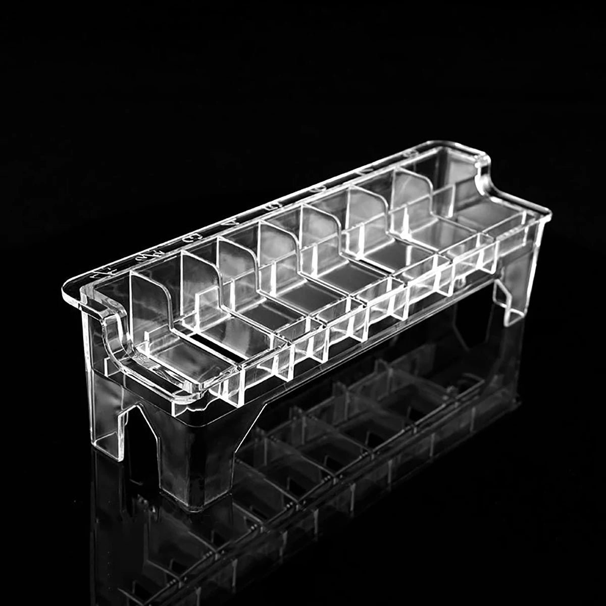 One 8-grid hair clipper electric storage box, ultimate grid hair clipper storage, hair salon tool box Special for real hair wigs