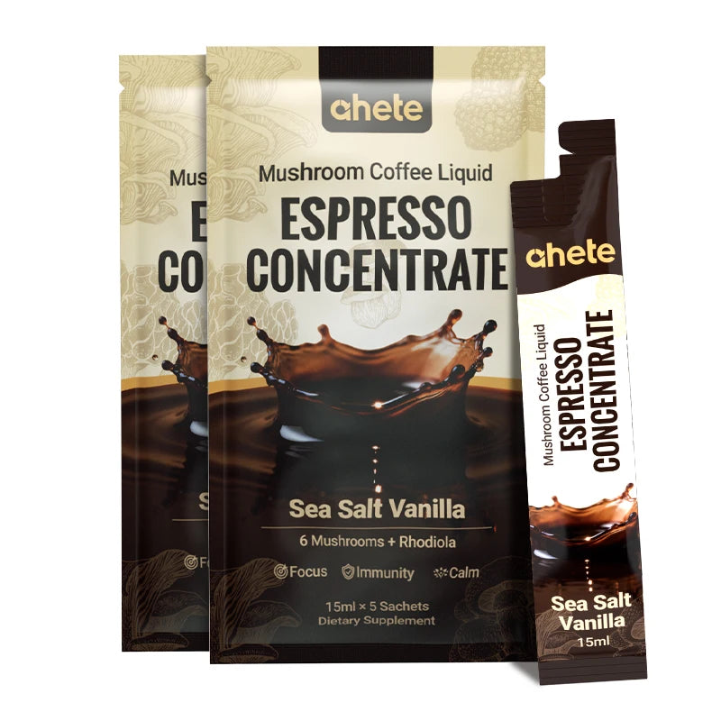 AHETE Mushroom Coffee Liquid Espresso Concentrate