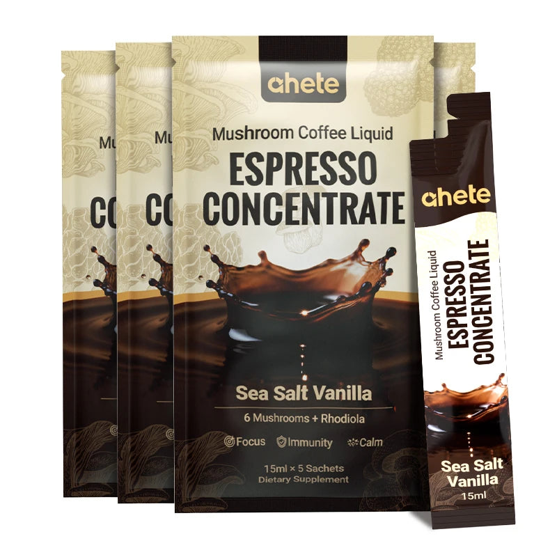 AHETE Mushroom Coffee Liquid Espresso Concentrate
