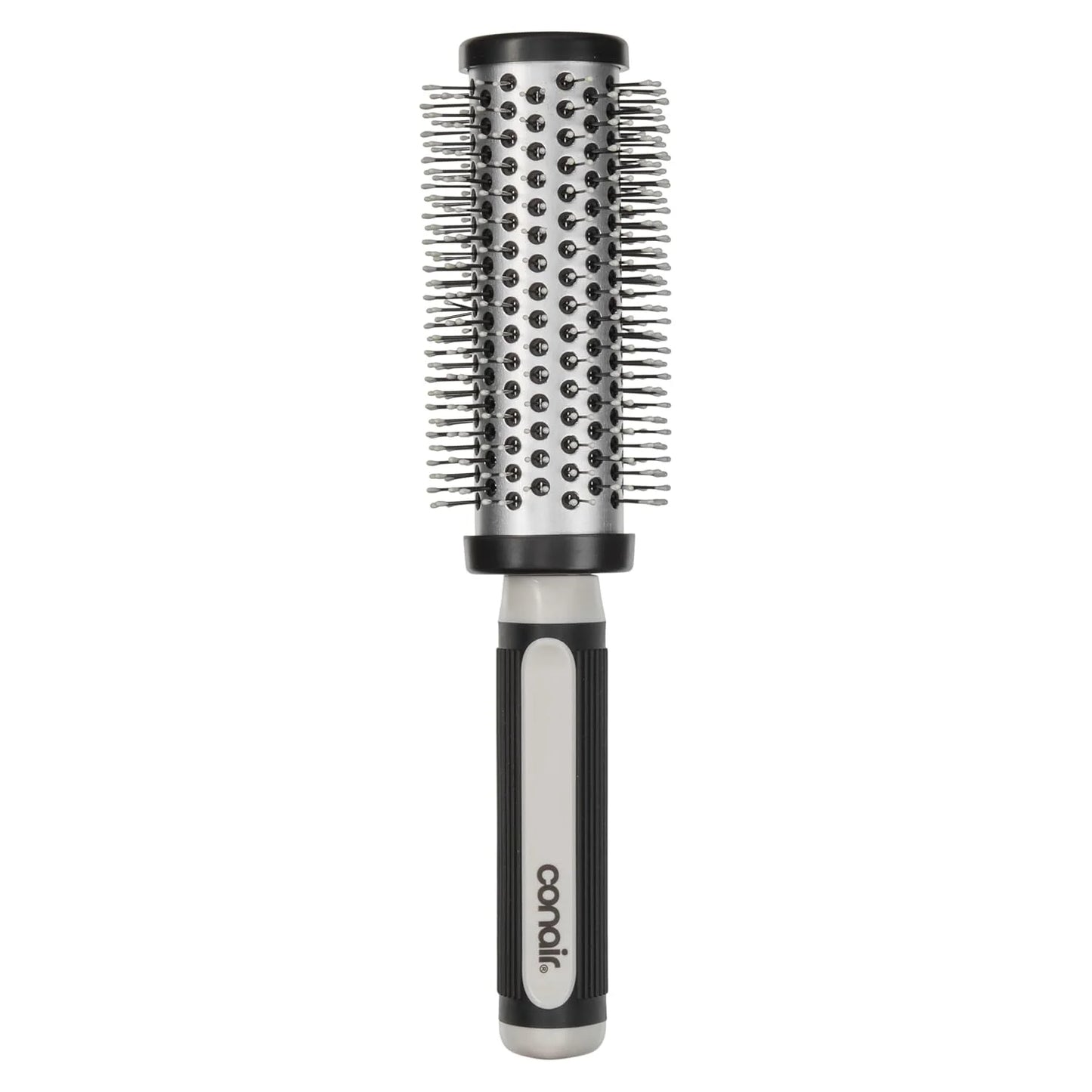 Hair dryer for professional use, ceramic-tourmaline material, gray color, with diffuser, concentrator and blowout brush, AC mot