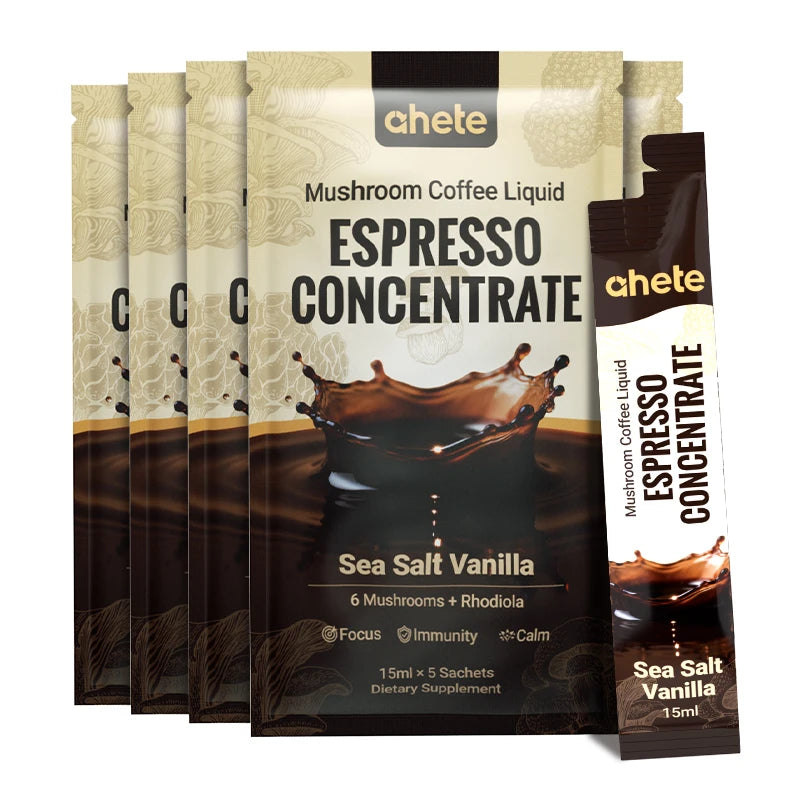 AHETE Mushroom Coffee Liquid Espresso Concentrate