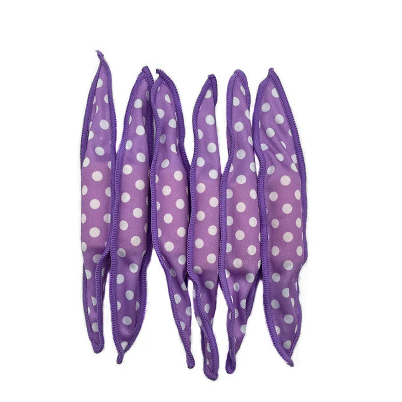 10 Pcs/Lot Hair Curlers Soft Sleep Pillow Hair Rollers Set Best Flexible Foam and Sponge Magic Hair Care DIY Hair Styling Tools