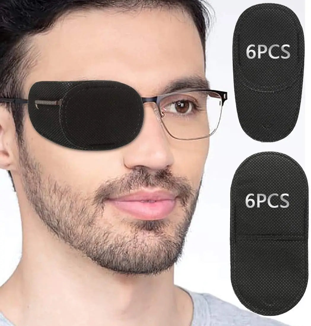 Adhesive Eye Patches for Amblyopia Treatment, Suitable for Adults and Kids, Left or Right Eyes