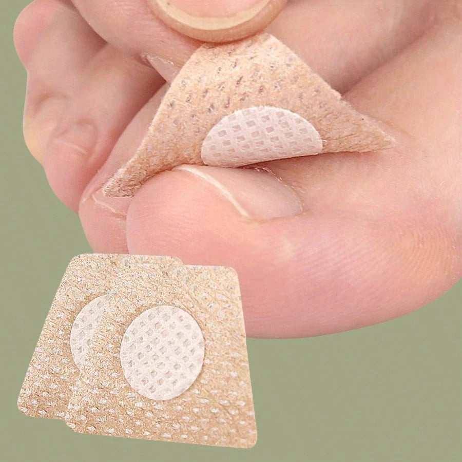 32Pcs Toenail Fungus Patch Waterproof Nail Repair Patches Nail Ingrown Correction Sticker Discolored Damaged Nail Foot Care Too