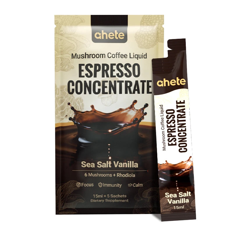 AHETE Mushroom Coffee Liquid Espresso Concentrate