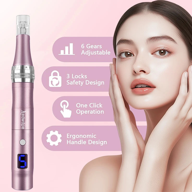 Portable USB Charging Facial Beauty Instrument - Lifting Tightening Pen Massage Ideal Perfect Product for Women