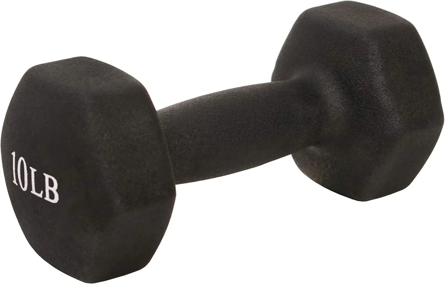 Non-Slip Hex Dumbbells for Home Gym, Full Body Workout, Weight Loss - Available in 2LB, 5LB, 8LB, 10LB Pairs