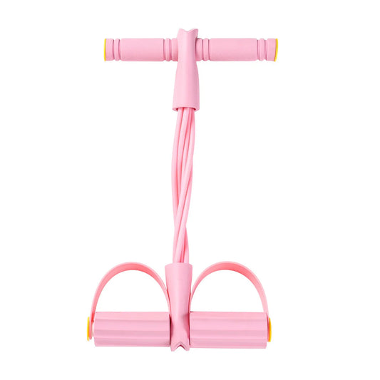 Thickened Four-Tube Abdominal Pull-Up Machine for Women, Home Yoga Fitness Equipment with Exercise Rope
