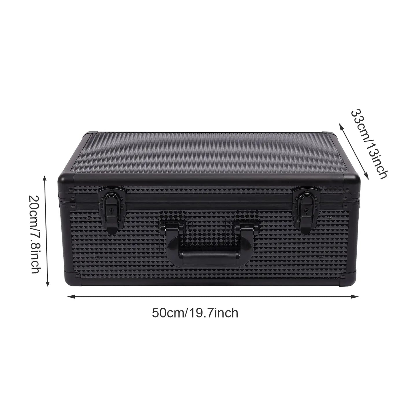 Professional Cosmetic Bag, Portable Barber/Make-Up Tool Organizer Case, Clipper Suitcase for Travel Cosmetologist/Barber, Fashio