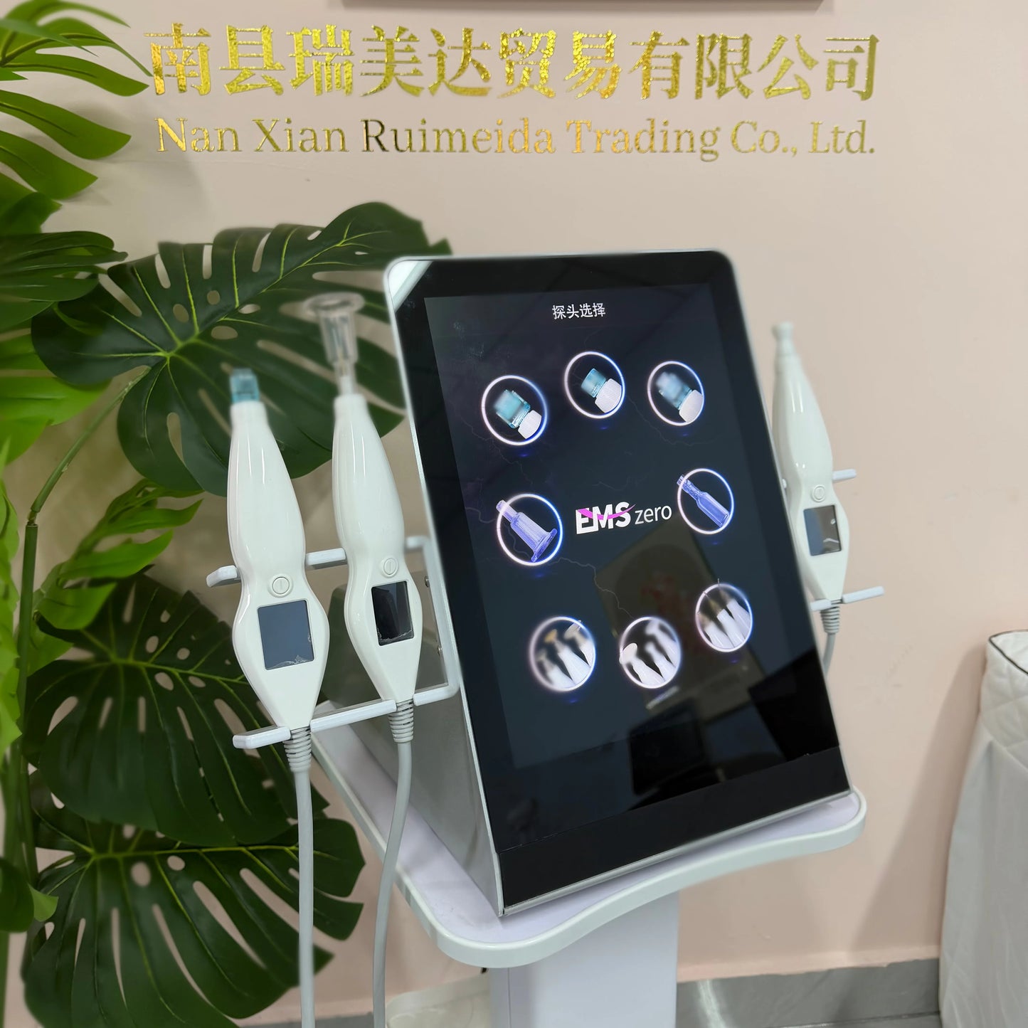 Cold  Hot Plasma 8 in 1 Diamond Stamp Ozone Plasma Skin Rejuvenation Anti-aging Facial Care Beauty Machine