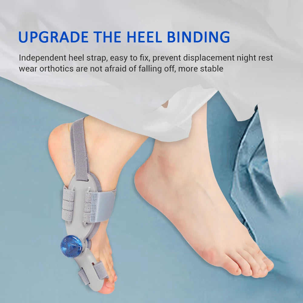 US Stock Bunion Corrector Foot Hallux Valgus Braces Rotatable Toe Separator Straightener Adjustable Pedicure Finger Corrector